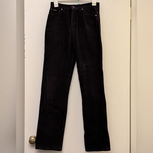 Vintage 80s Jinglers Dark Brown Corduroy Pants